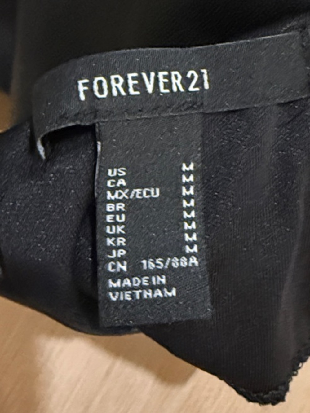 Forever 21 Black Faux Leather One-Piece Bodysuit - Picture 4 of 4